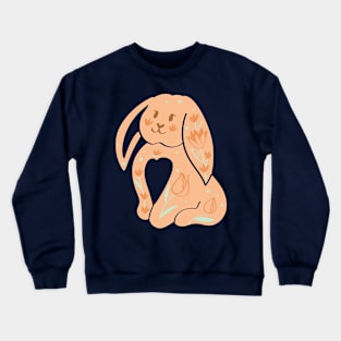 Cute Rabbit Crewneck Sweatshirt